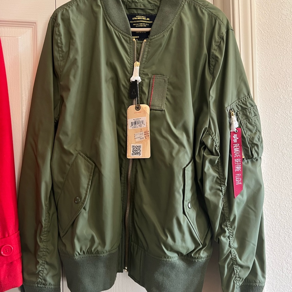 Born of purpose alpha industries jacket